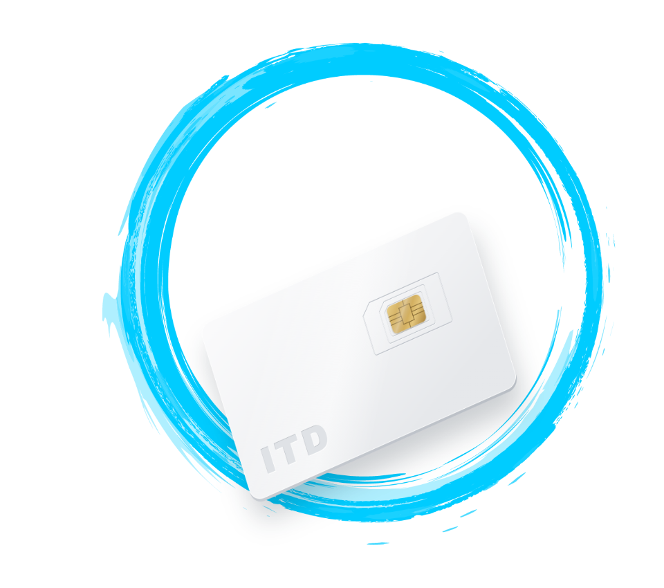 Carte SIM ITD pour forfait mobile professionnel